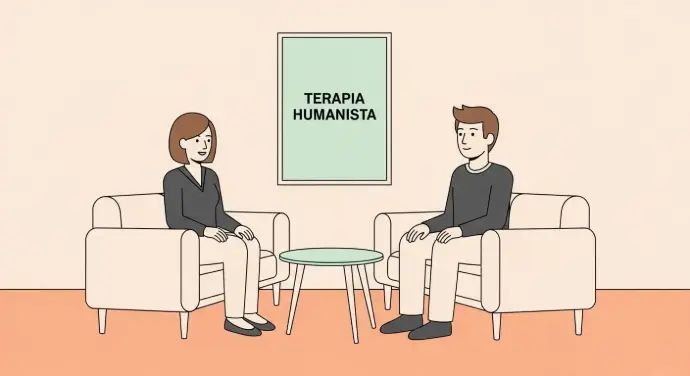 un par de personas en terapis
