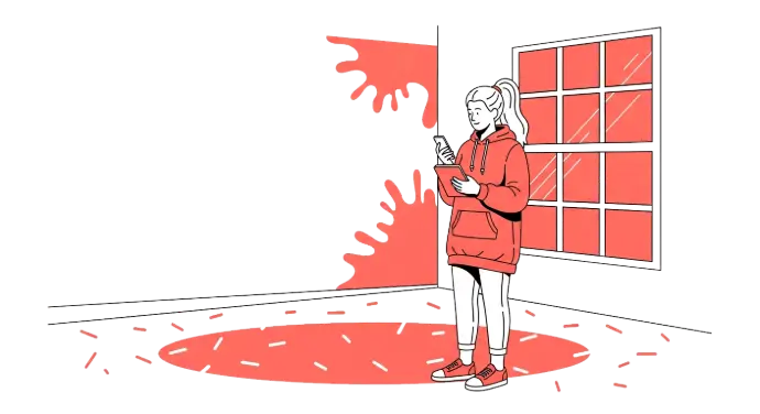 Ilustración en lápiz de estilo cálido que muestra a una mujer de perfil señalando una pantalla, representando el proceso de agendar una cita para terapia psicológica en línea. La imagen transmite claridad, guía y acompañamiento emocional, alineándose con el enfoque accesible y humano de EquilibrioGT para brindar apoyo profesional desde cualquier lugar de Guatemala.